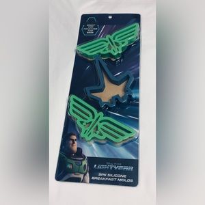 Disney  Pixar LightYear 3Pack silicone breaksfast molds.